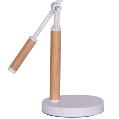 Wohnen Lampen & Leuchten*Moderne Schreibtischlampe aus Metall in Weiß - Miss X