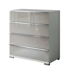 Wohnen Moderne Schubladen-Kommode mit Glas Front - Nucina