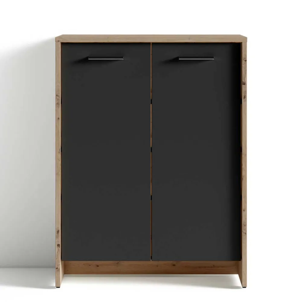 Wohnen Schuhschränke*Moderne Schuhkommode zweifarbig - Ungaran