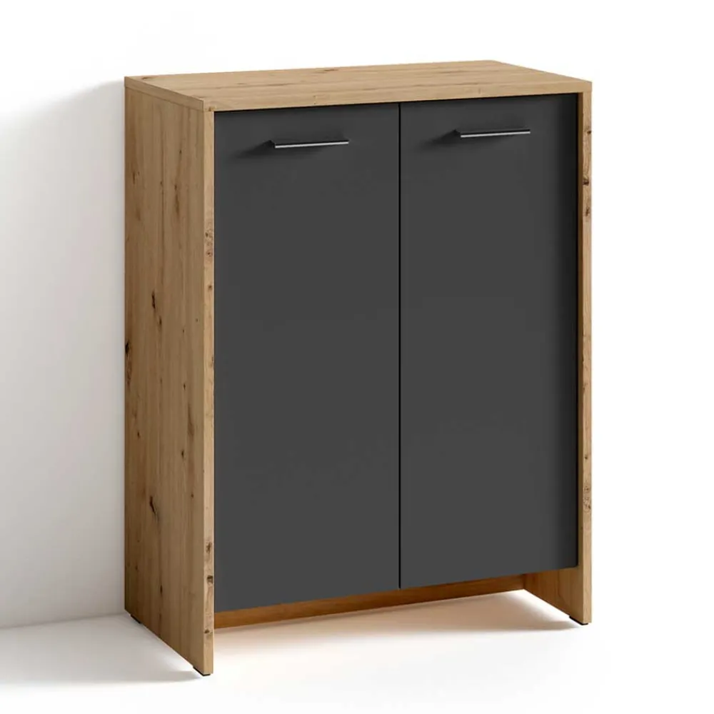 Wohnen Schuhschränke*Moderne Schuhkommode zweifarbig - Ungaran