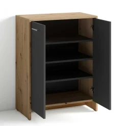 Wohnen Schuhschränke*Moderne Schuhkommode zweifarbig - Ungaran