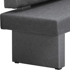 Wohnen Moderne Stoff Eckbank in Grau - Classimo