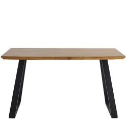 Wohnen Moderne Tischgruppe mit vier Stühlen - Rubina (fünfteilig)