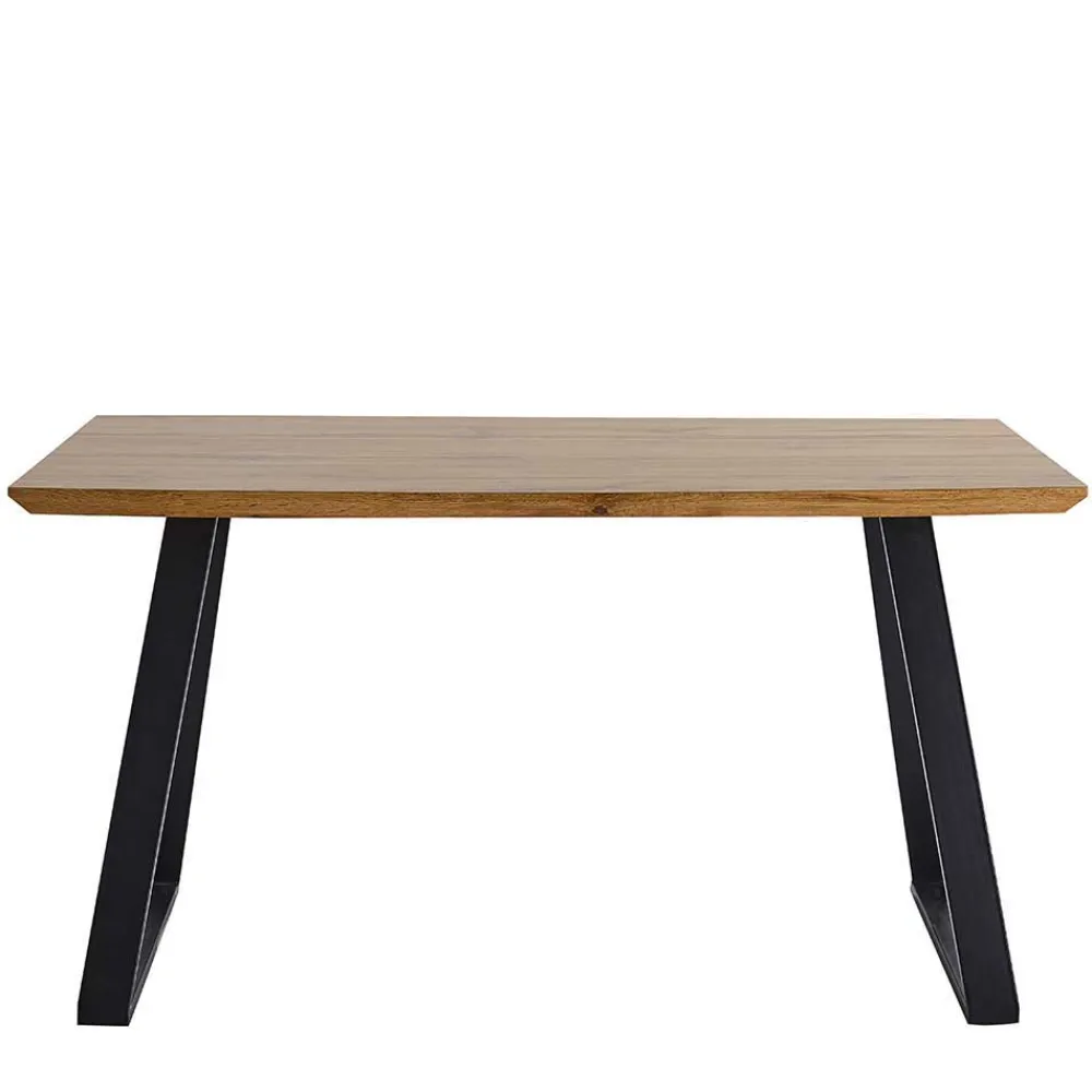 Wohnen Moderne Tischgruppe mit vier Stühlen - Rubina (fünfteilig)