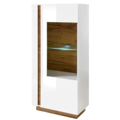 Wohnen Moderne Vitrine 72x154x40 cm - Myrda