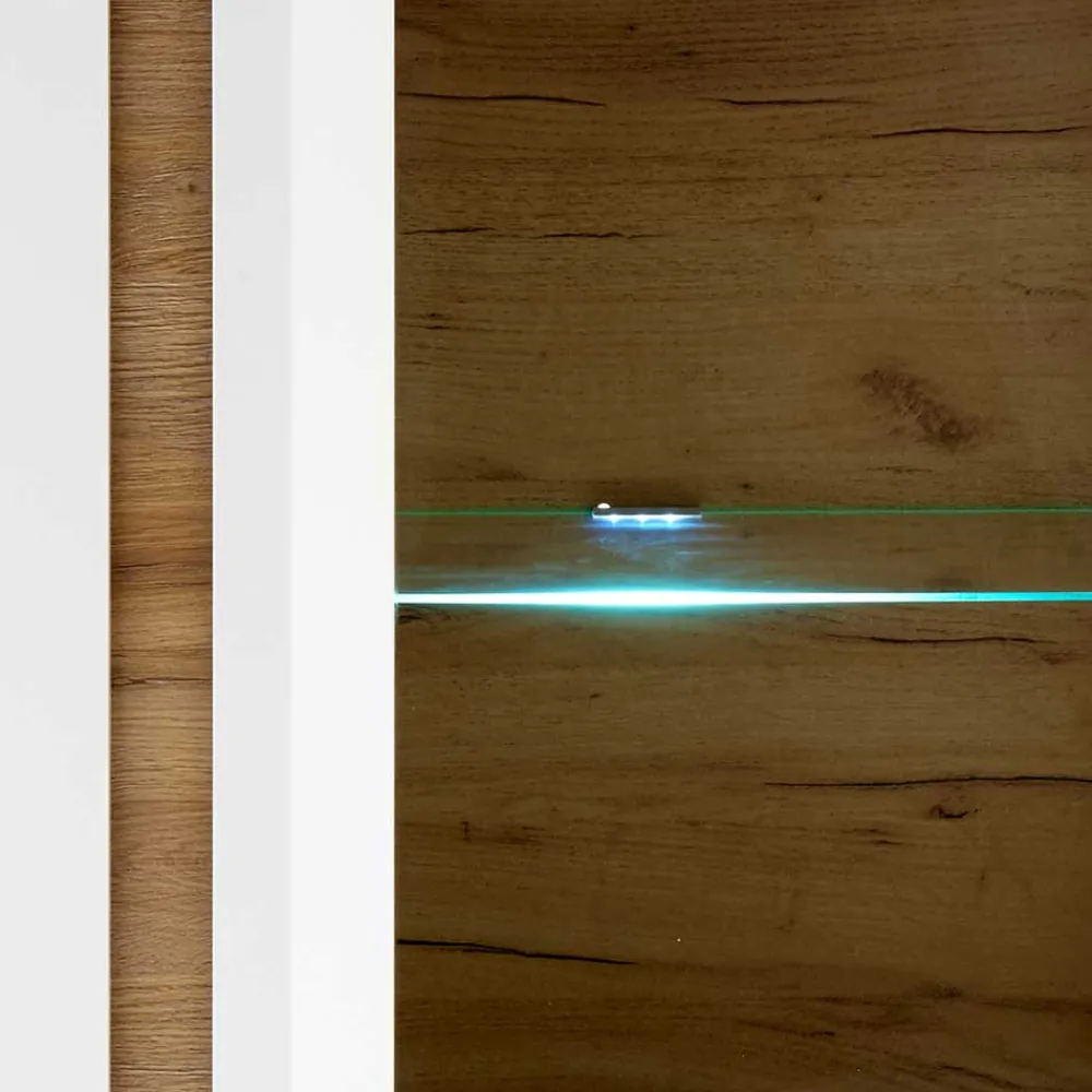 Wohnen Moderne Vitrine 72x154x40 cm - Myrda