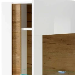 Wohnen Moderne Vitrine 72x154x40 cm - Myrda