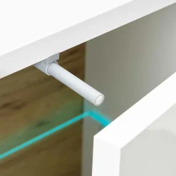 Wohnen Moderne Vitrine 72x154x40 cm - Myrda