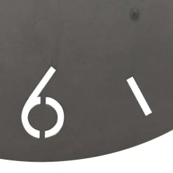 Wohnen Loft Möbel|Industrial Möbel*Moderne Wanduhr aus Stahl in Rund - Emsa