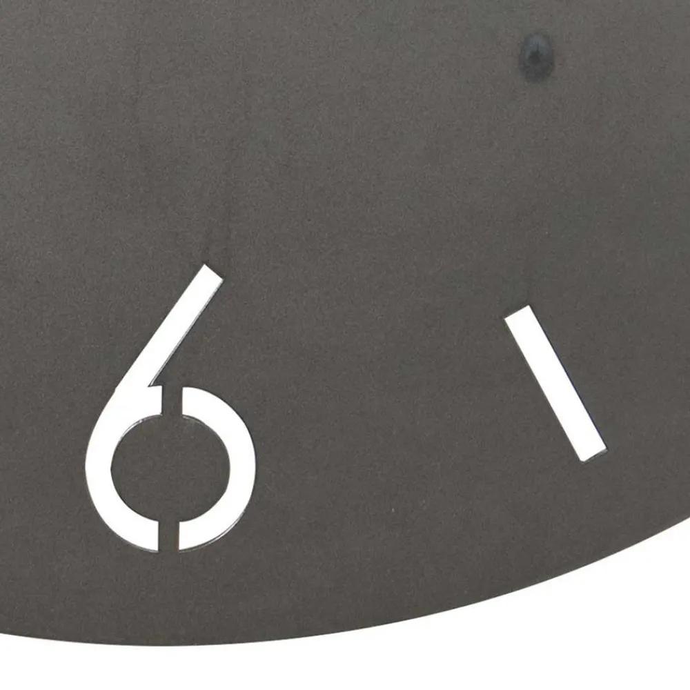 Wohnen Loft Möbel|Industrial Möbel*Moderne Wanduhr aus Stahl in Rund - Emsa