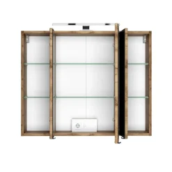 Wohnen Weiße Möbel|Badezimmer Komplett*Moderne Waschplatz Kombi in Weiß - Maklesa (zweiteilig)