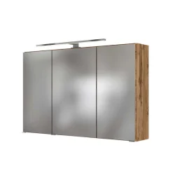 Wohnen Weiße Möbel|Badezimmer Komplett*Moderne Waschplatz Kombi in Weiß - Maklesa (zweiteilig)