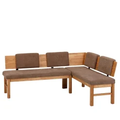 Wohnen Küchenbänke|Esszimmerbänke*Moderne Wildeiche Eckbank mit Polsterung - Virds