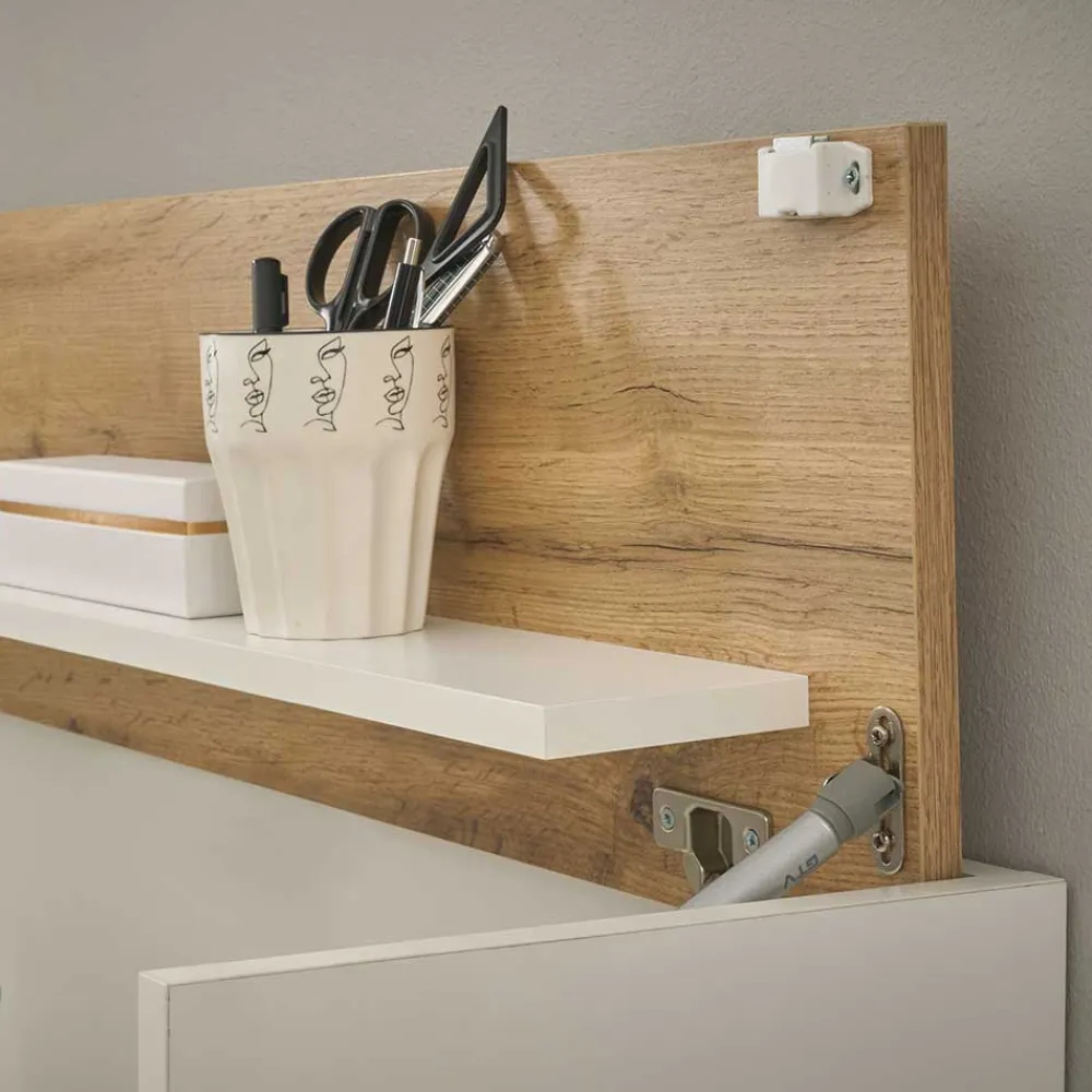 Wohnen Weiße Möbel|Wohnzimmerschränke*Moderne Wohnzimmereinrichtung Schrank Set - Nonessia (dreiteilig)