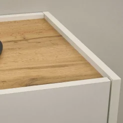 Wohnen Weiße Möbel|Wohnzimmerschränke*Moderne Wohnzimmereinrichtung Schrank Set - Nonessia (dreiteilig)