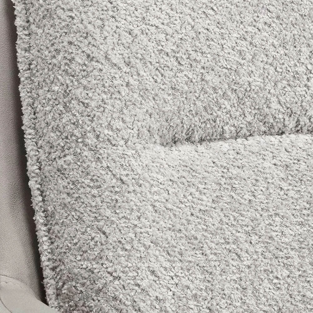 Wohnen Wohnzimmerstühle*Moderner Armlehnenstuhl in Grau - Lyra (2er Set)