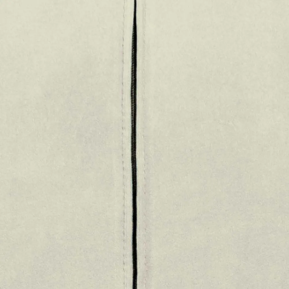 Wohnen Wohnzimmerstühle*Moderner Armlehnenstuhl in Creme Samtstoff - Trocios