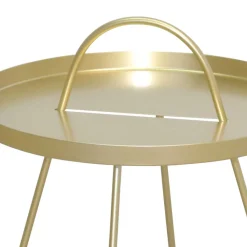 Wohnen Moderner Beistelltisch in Goldfarben - Parca