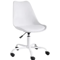 Wohnen Moderner Bürodrehstuhl mit Schalensitz - Camlary