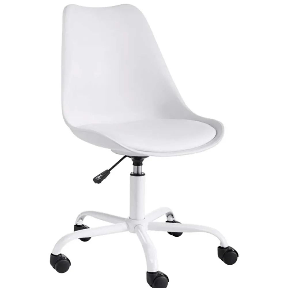 Wohnen Moderner Bürodrehstuhl mit Schalensitz - Camlary