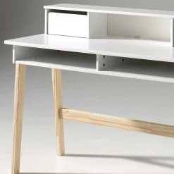 Wohnen Jugendzimmertische|Kinderschreibtische*Moderner Design Schreibtisch inkl Aufsatz - Mauricia