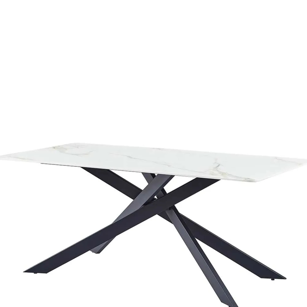 Wohnen Küchentische*Moderner Design-Esszimmertisch aus Sinterstein - Futriva