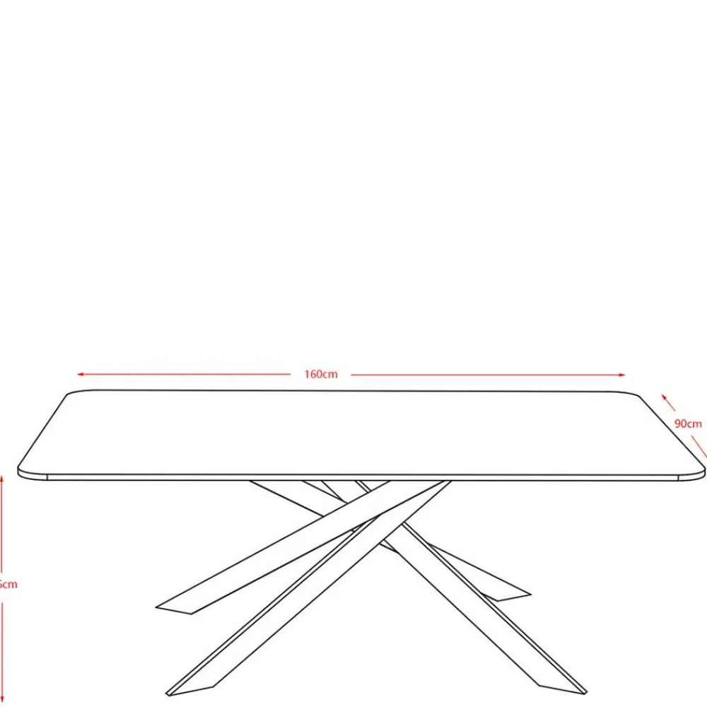 Wohnen Küchentische*Moderner Design-Esszimmertisch aus Sinterstein - Futriva