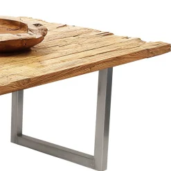 Wohnen Designermöbel*Moderner Esstisch aus recyceltem Teakholz - Adison