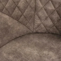 Wohnen Wohnzimmerstühle*Moderner Esstisch Sessel in Taupe - Gozos (2er Set)