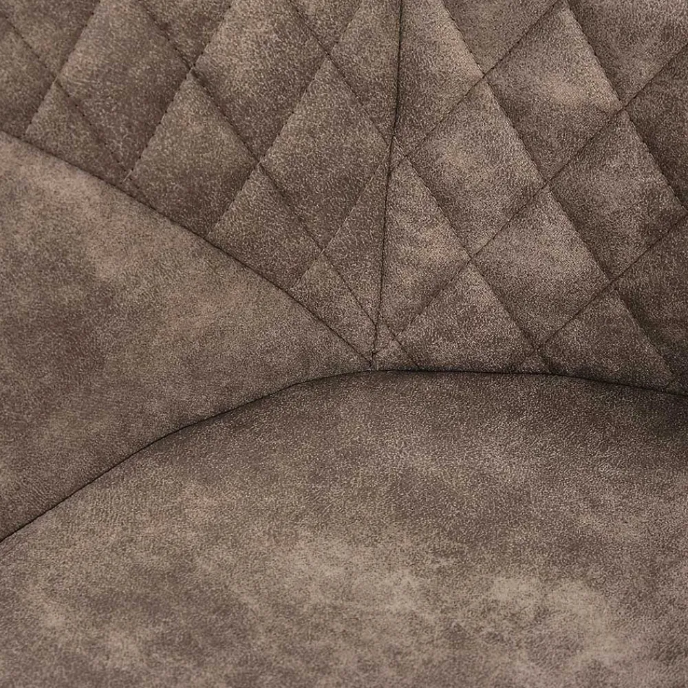 Wohnen Wohnzimmerstühle*Moderner Esstisch Sessel in Taupe - Gozos (2er Set)