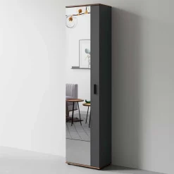 Wohnen Garderobenschränke*Moderner Flur Schrank mit Spiegeltür - Vlatu