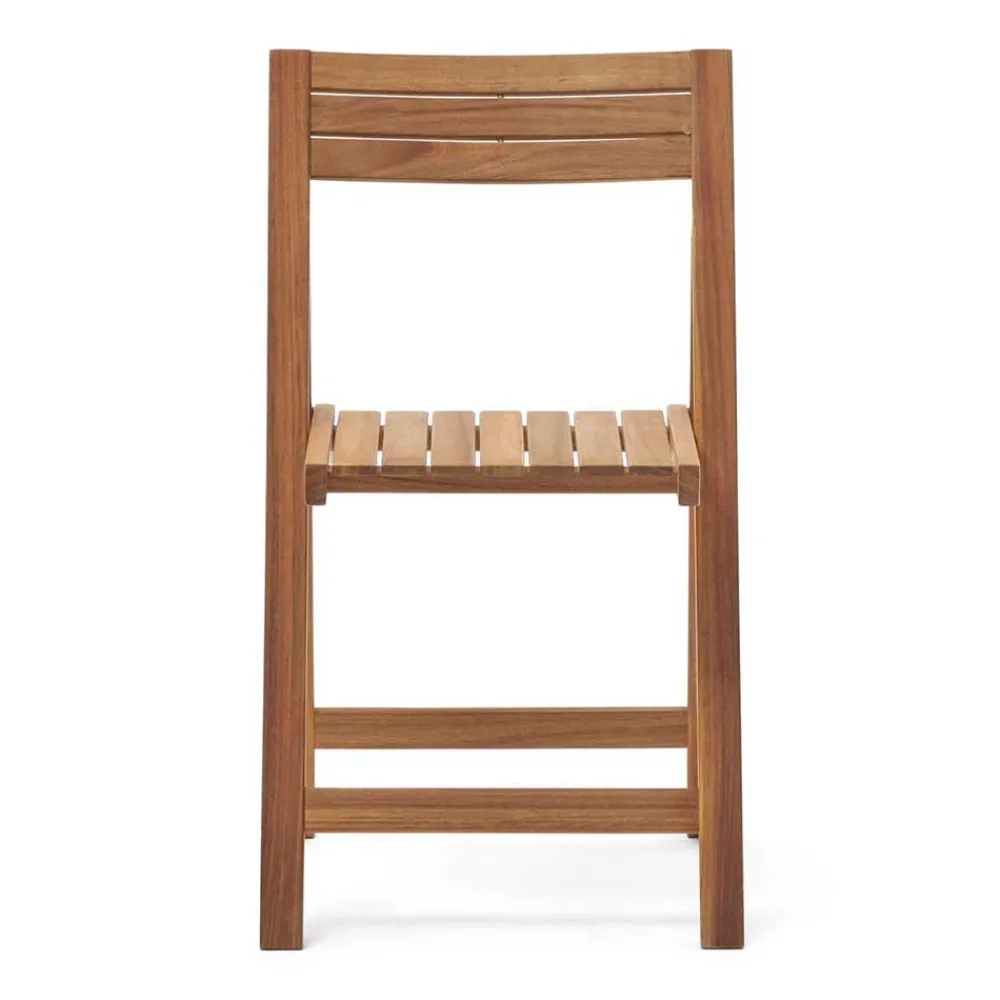 Wohnen Balkonmöbel|Korbmöbel*Moderner Gartenstuhl zum Zusammenklappen - Ninian (2er Set)