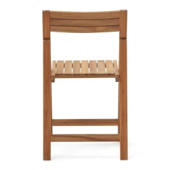 Wohnen Balkonmöbel|Korbmöbel*Moderner Gartenstuhl zum Zusammenklappen - Ninian (2er Set)