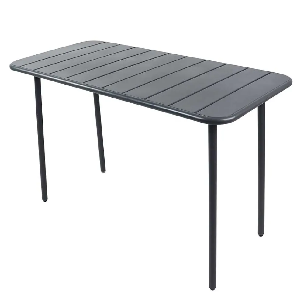 Wohnen Moderner Gartentisch aus Metall - Xenata