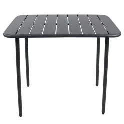 Wohnen Moderner Gartentisch aus Metall - Xenata