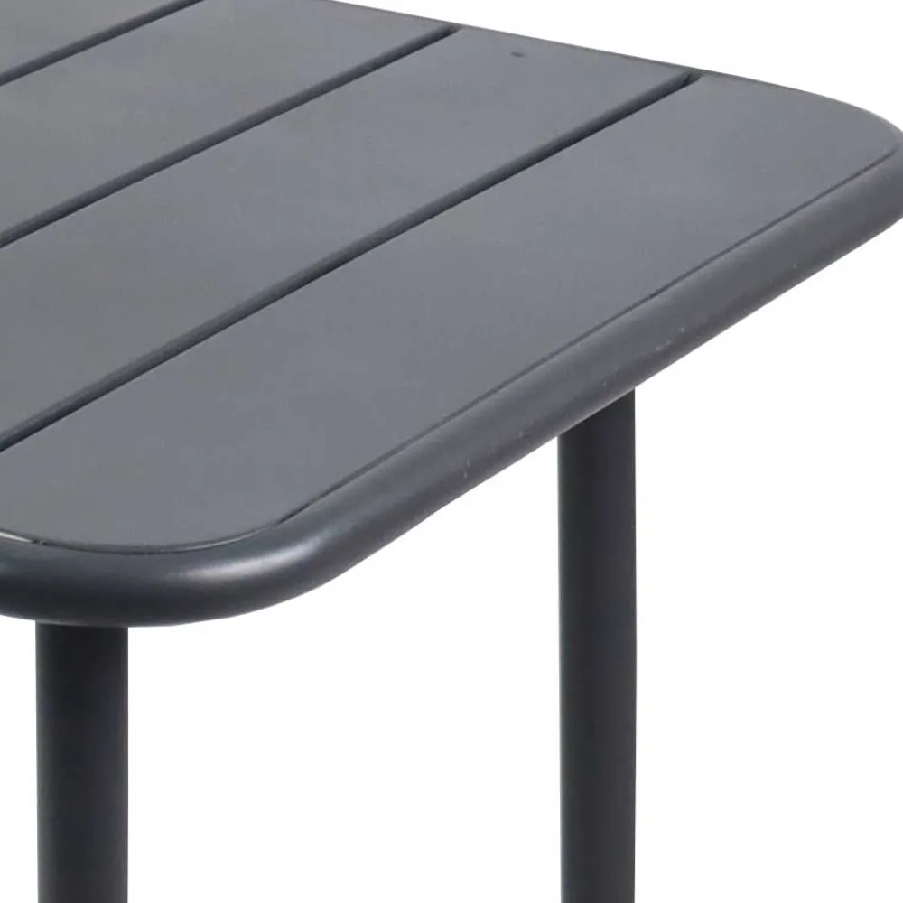 Wohnen Moderner Gartentisch aus Metall - Xenata