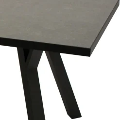 Wohnen Moderner Gartentisch aus Glas und Aluminium - Curedo