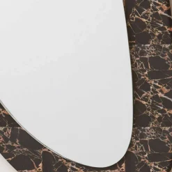 Wohnen Moderner Glasspiegel mit Steinrahmen - Cibiao