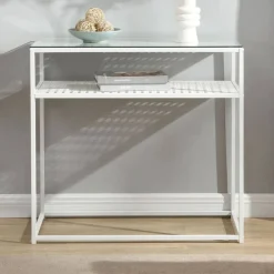 Wohnen Moderner Konsolentisch in Weiß - Marian