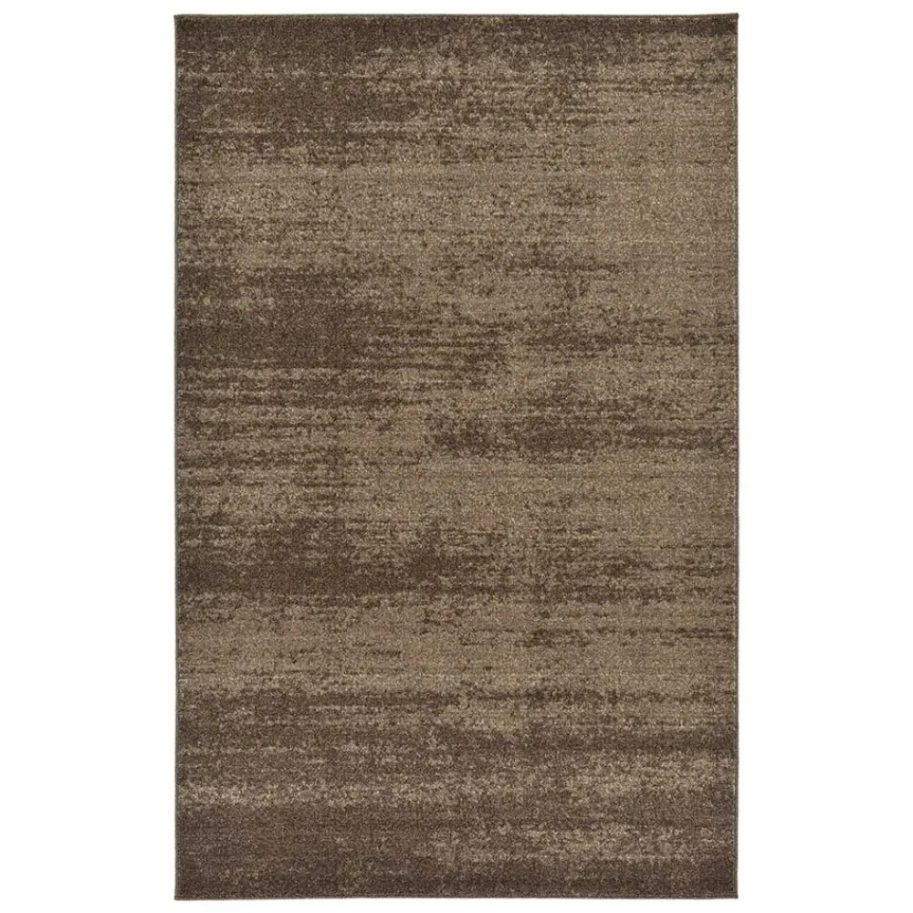 Wohnen Braune Möbel*Moderner Kurzflorteppich in Brauntönen - Leandra