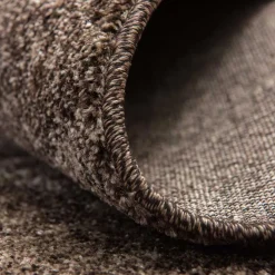 Wohnen Braune Möbel*Moderner Kurzflorteppich in Brauntönen - Leandra