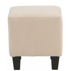 Wohnen Vintage Möbel*Moderner Ohrenbackensessel & Hocker - Jirup (zweiteilig)