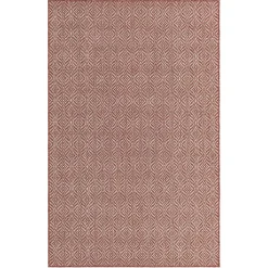 Wohnen Teppiche*Moderner Outdoor Teppich in Rost & Creme - Ranieros