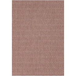 Wohnen Teppiche*Moderner Outdoor Teppich in Rost & Creme - Ranieros