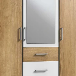 Wohnen Jugendzimmerschränke*Moderner Schlafzimmerschrank mit Spiegel - Curacao