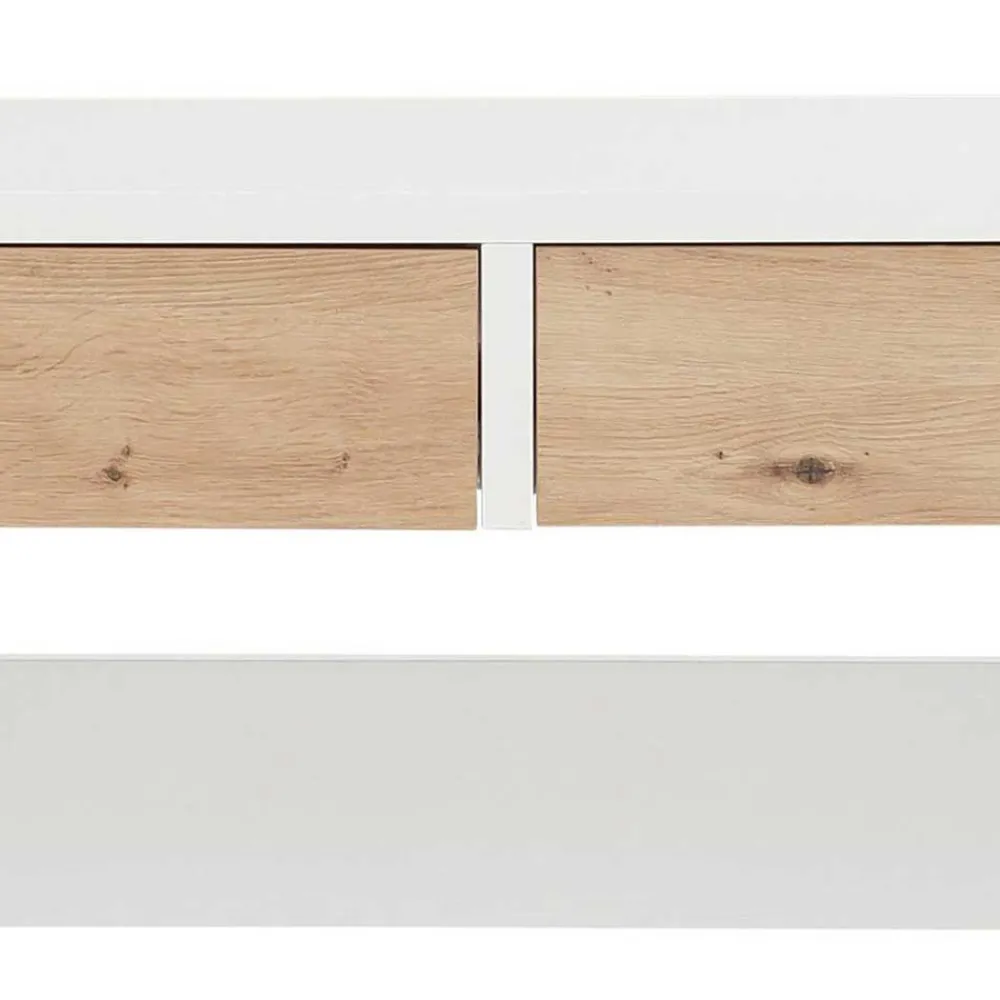 Wohnen Schminktische*Moderner Schminktisch in Weiß und Wildeiche - Turena