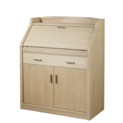 Wohnen Moderner Schreibschrank mit Furnier Eiche - Twinn