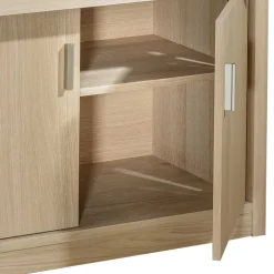 Wohnen Moderner Schreibschrank mit Furnier Eiche - Twinn