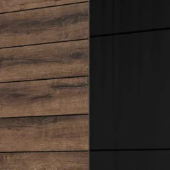 Wohnen Jugendzimmerschränke*Moderner Schwebetürenschrank mit Metallgriffen - Ulpro