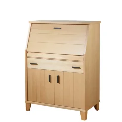 Wohnen Moderner Sekretär in Buche Natur - Nobileo